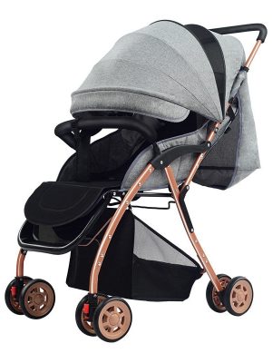New Arrival Baby Stroller High Landscape Lightweight Portable Sit & Lie Baby Carriage Foldable Infant Pram Pushchairs carrinho