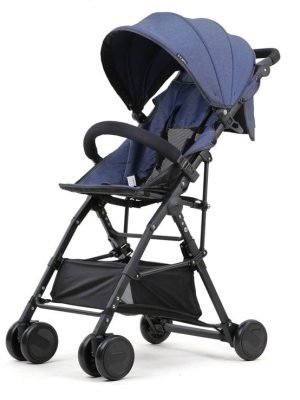 New High Landscape Baby Stroller Portable Folding Can Sit Super Light Baby Umbrella Carriage Travel Prams Kinderwagen carrinho