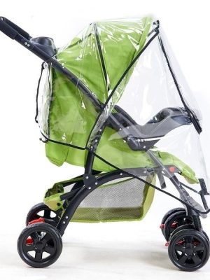 Practical For Buggy Pushchair Raincover Outdoor Stroller Rain Cover
